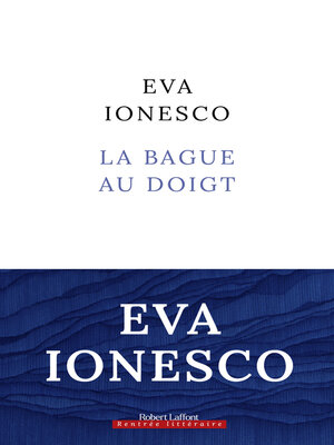 cover image of La Bague au doigt